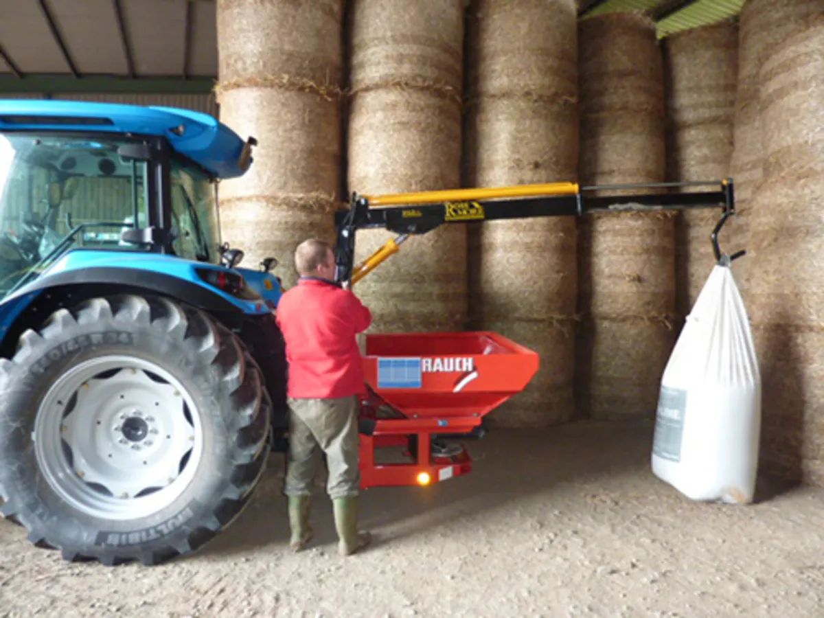 New Rossmore Fertilizer Hoist High Frame