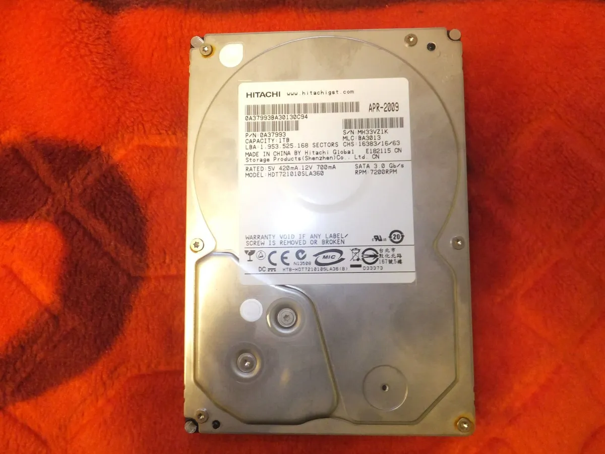Hard drive 1TB - Image 1