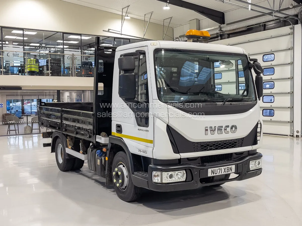 2021 IVECO 75-160 DROPSIDE TIPPER - Image 2