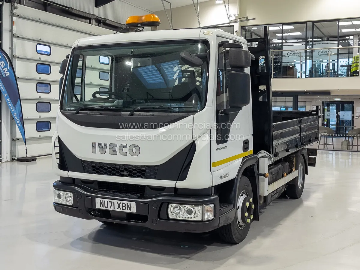 2021 IVECO 75-160 DROPSIDE TIPPER - Image 4