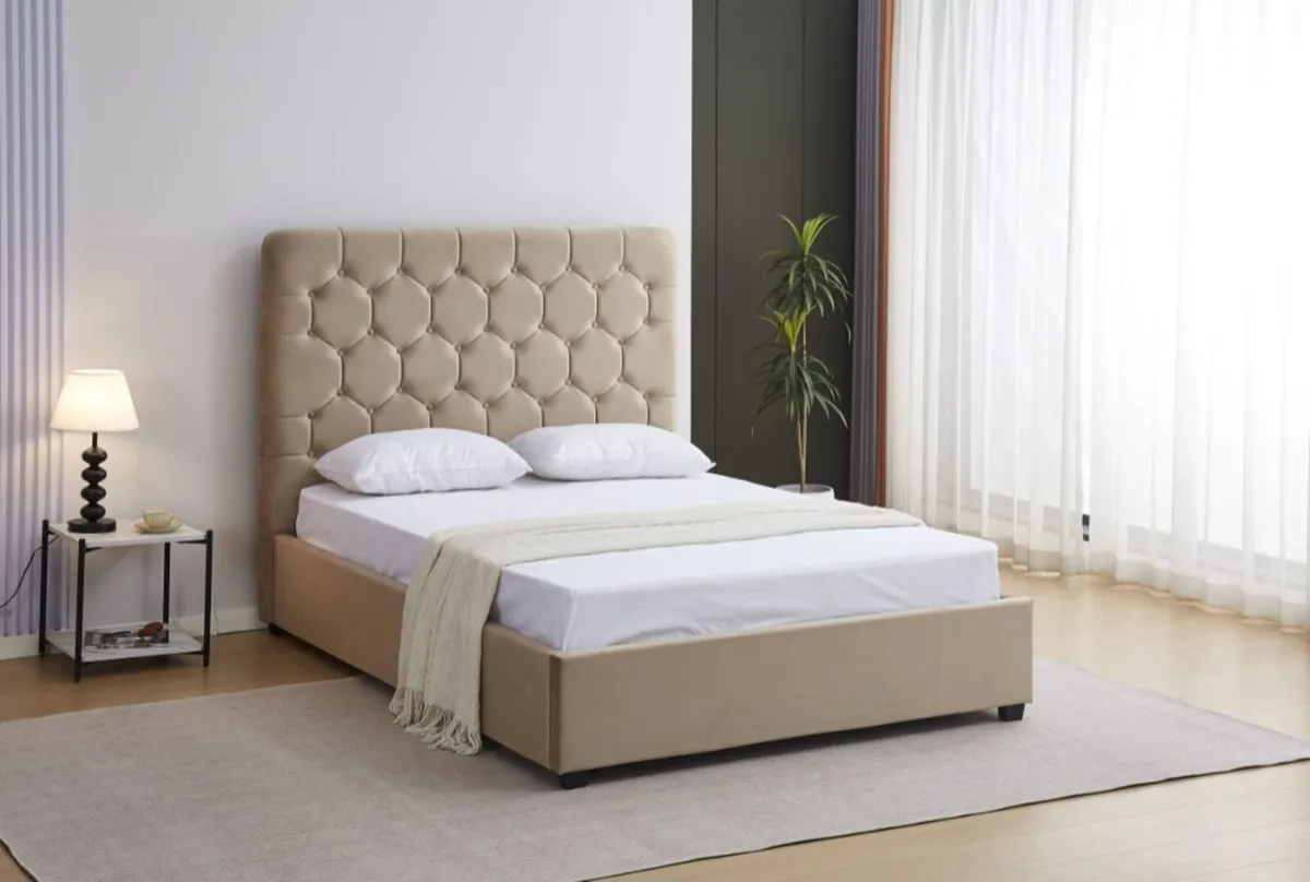 Brand new double & kingsize bed + mattress £299 - Image 4