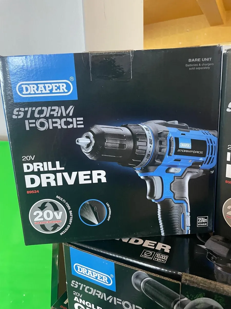 Draper Storm Force 20V Cordless Tool Bundle – €200 - Image 2