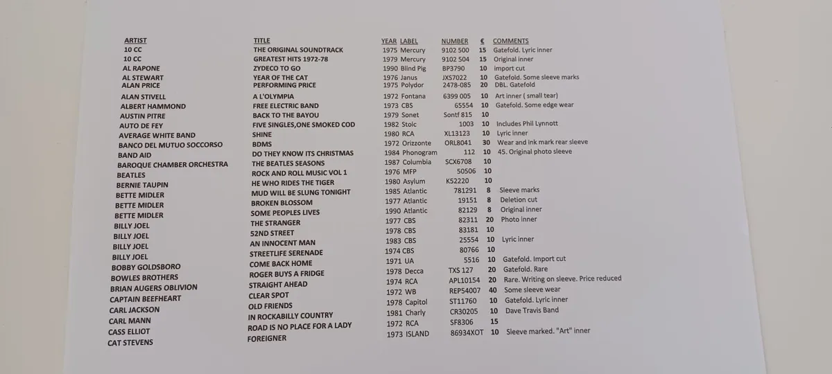 vinyl records - Image 1