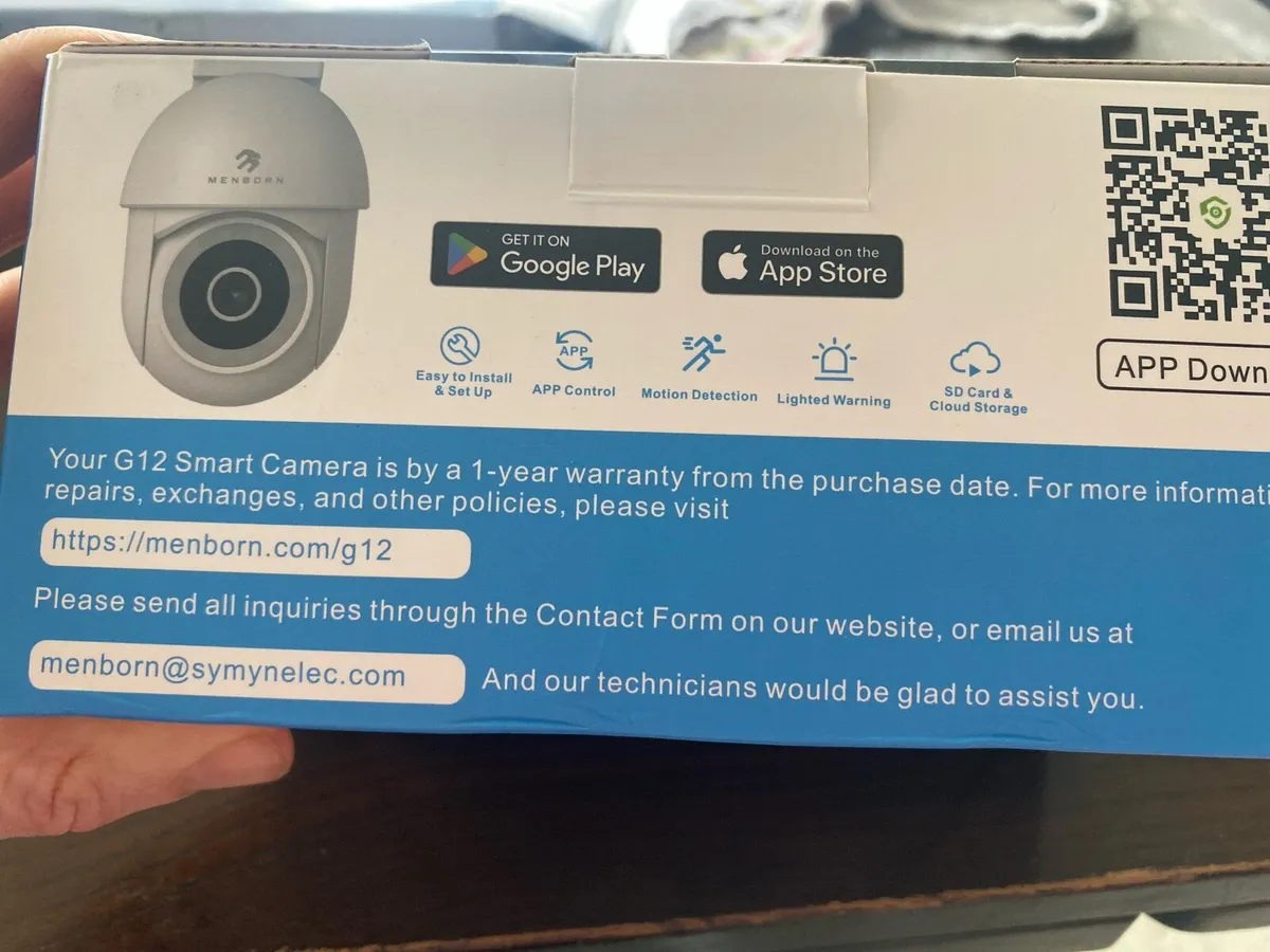 Outdoor camera Menborn HD G12 IP65 - Image 2