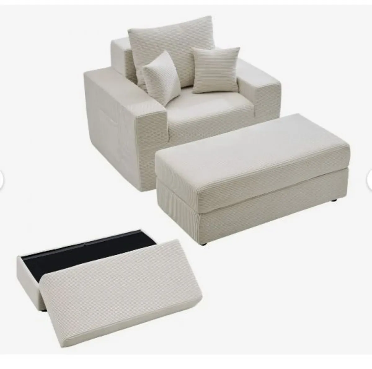 Chaise Lounge Chair, 1115 mm - Image 1