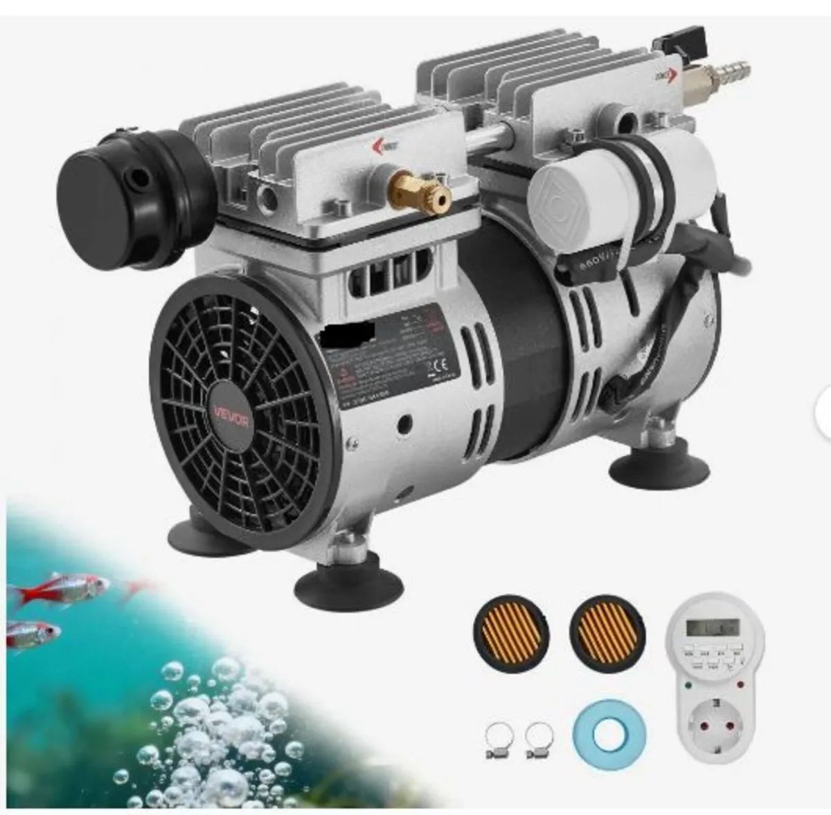 Pond Aerator, 5.2CFM 4/5HP Air Compressor - Image 1