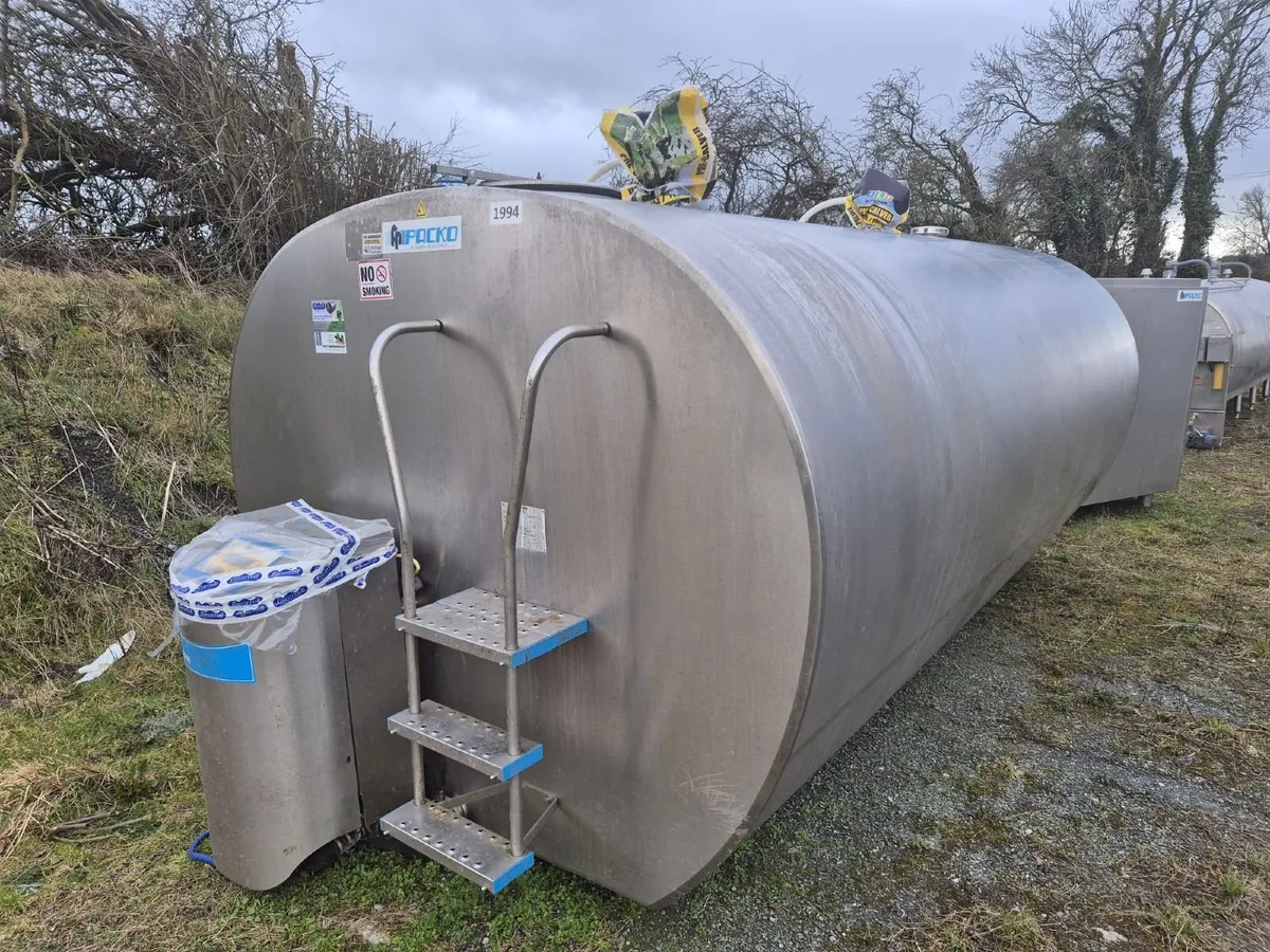 2005 10,000L Packo DIB Tank with Ice Builder - Image 1