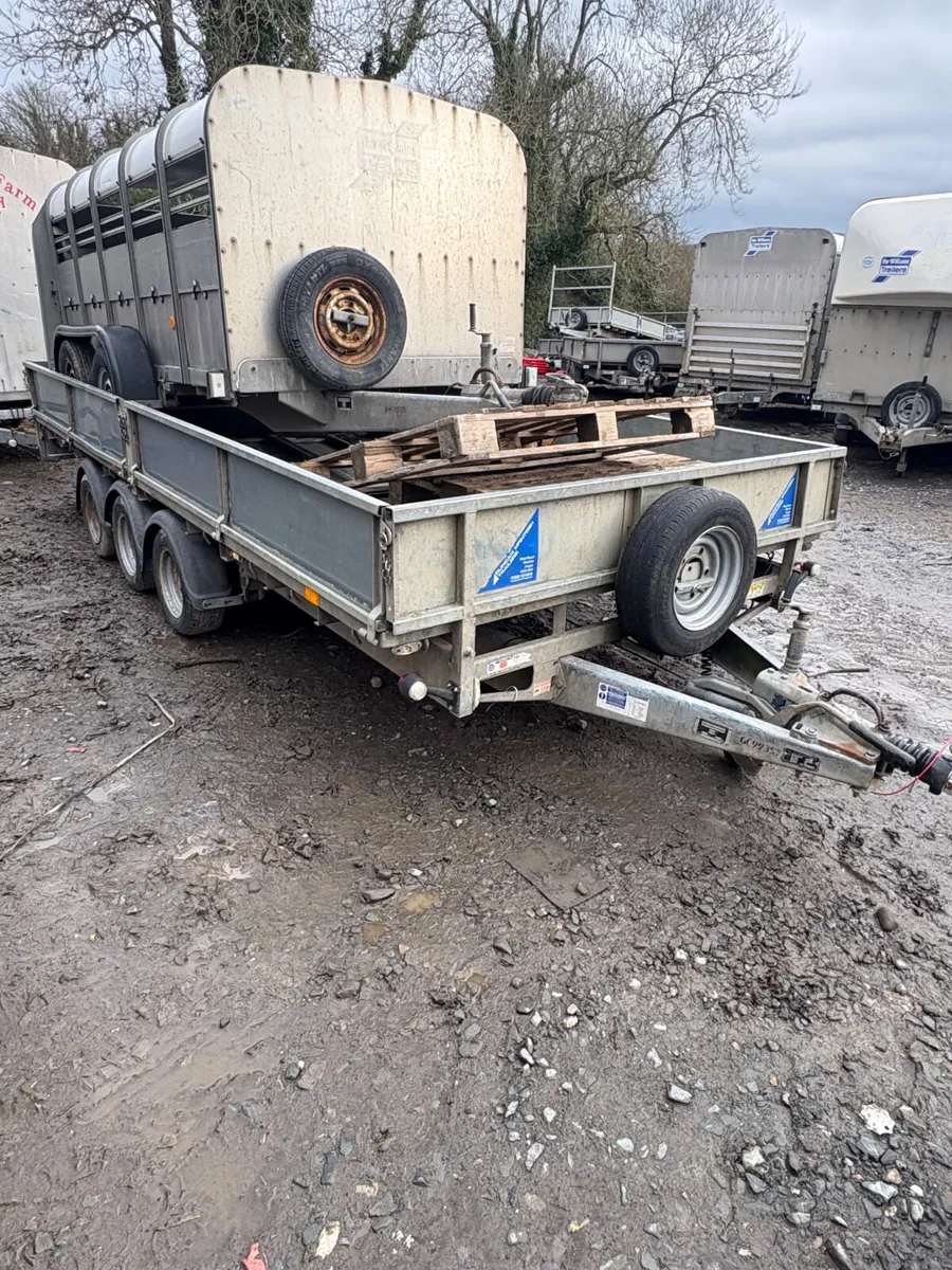Ifor Williams 16x7 dropside trailer - Image 1