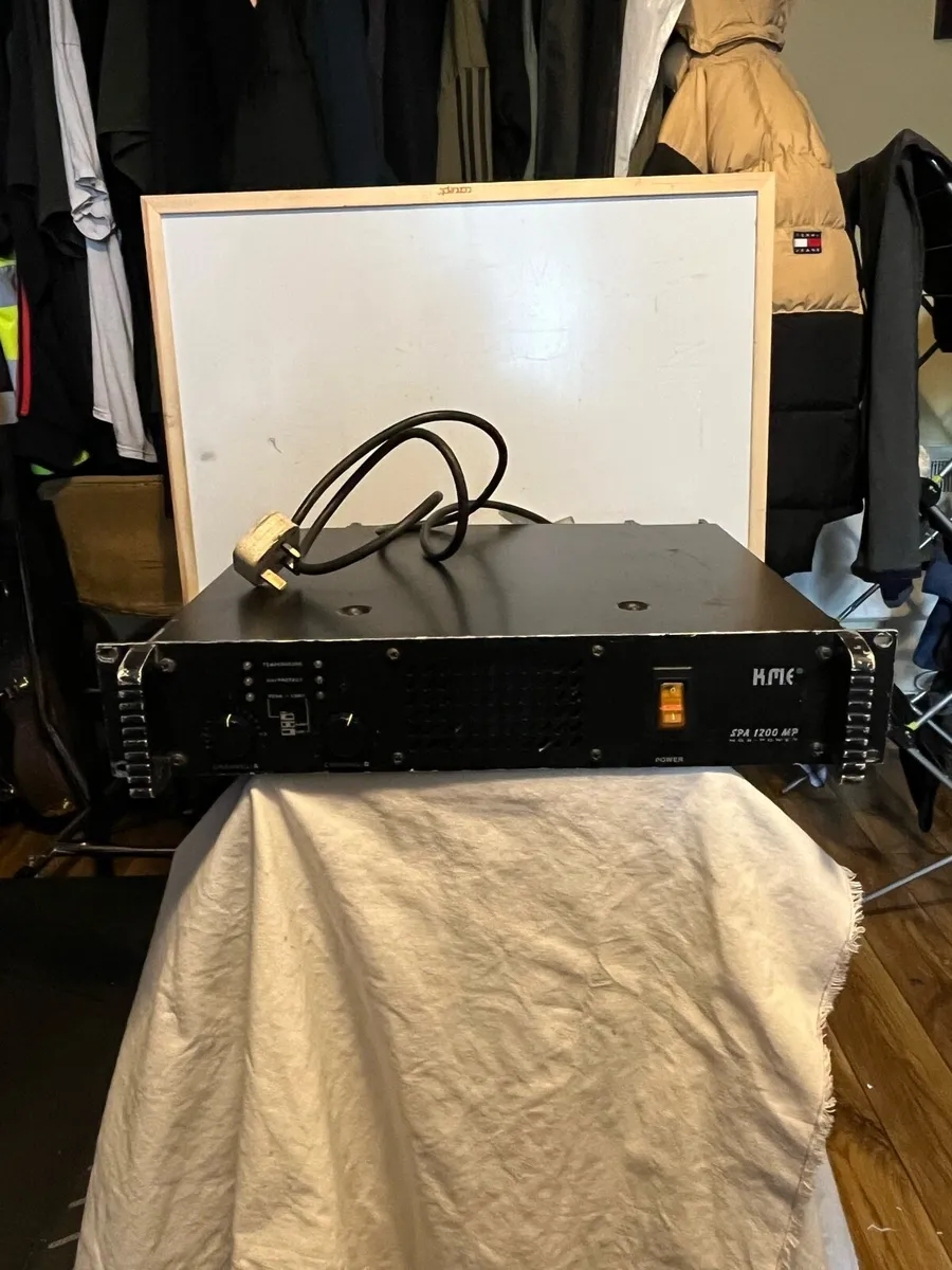 KME SPA 1200 MP Power Amplifier - Image 1