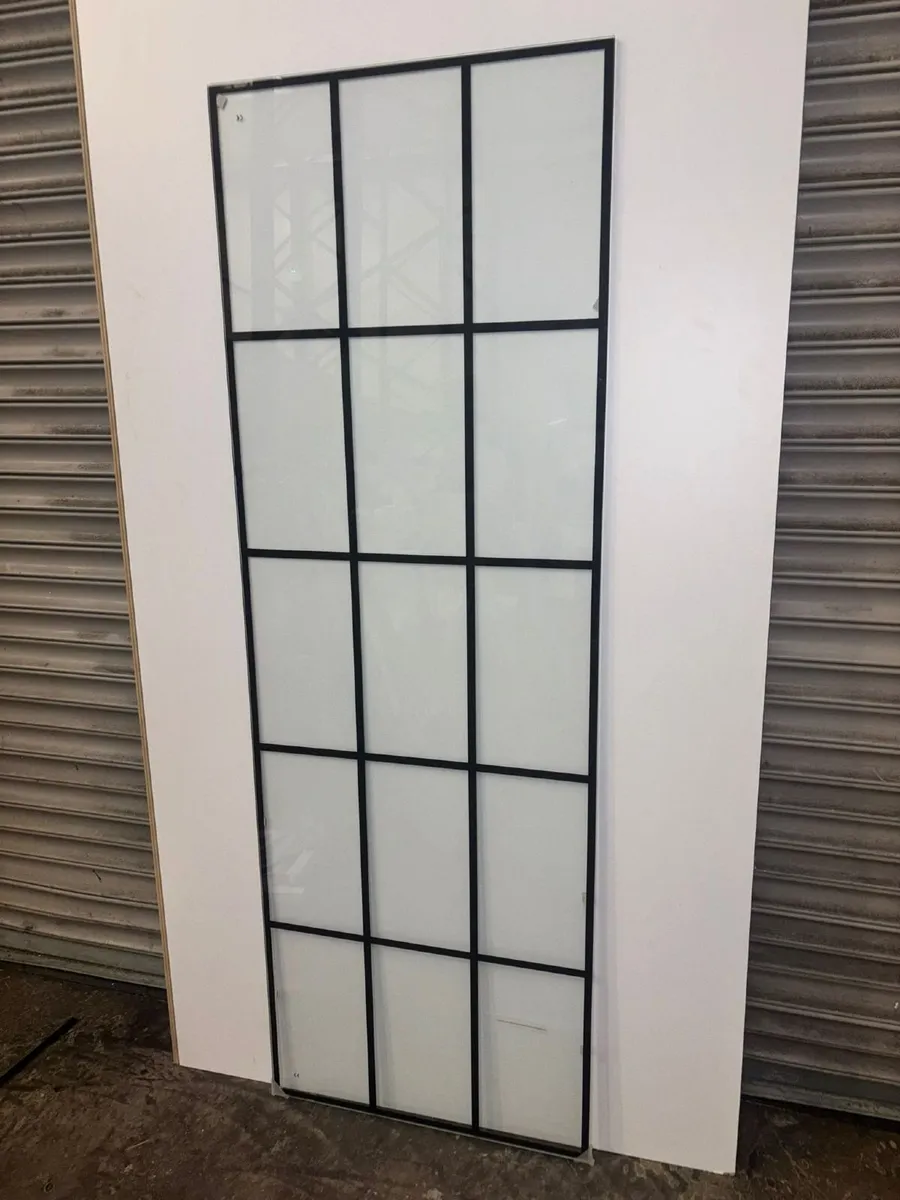 Bathshack Cork Black Wetroom Screen PLEASE READ AD - Image 2