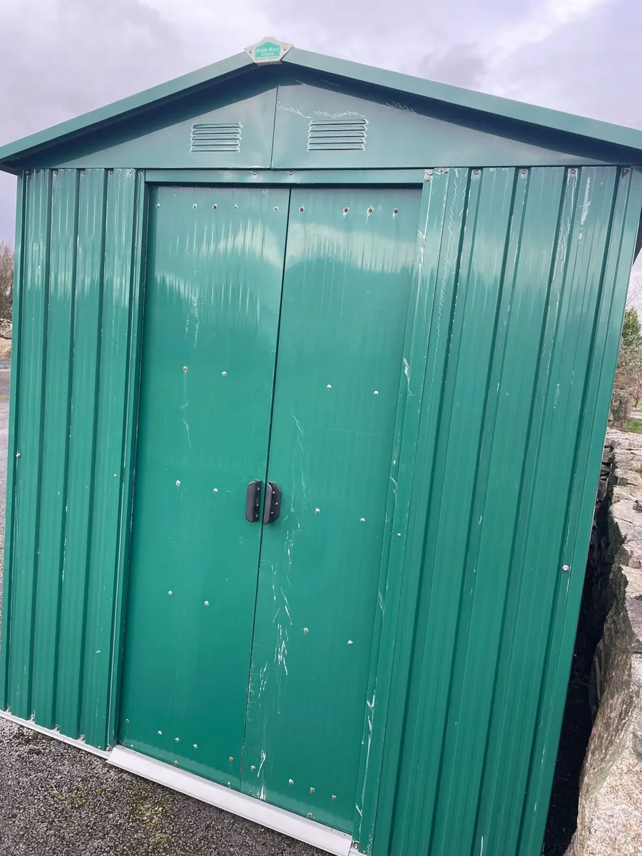 Sheds Direct steel garden shed 6' x 12' - Image 1