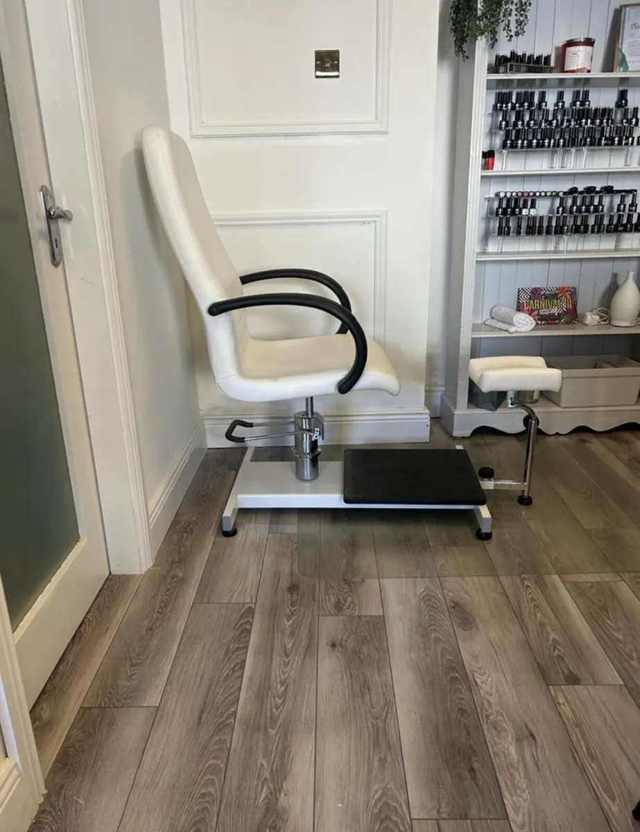 Pedicure chair and Treatment couch - Image 1