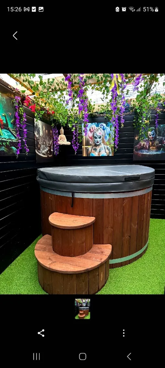 Wood fired hot bath - Image 1