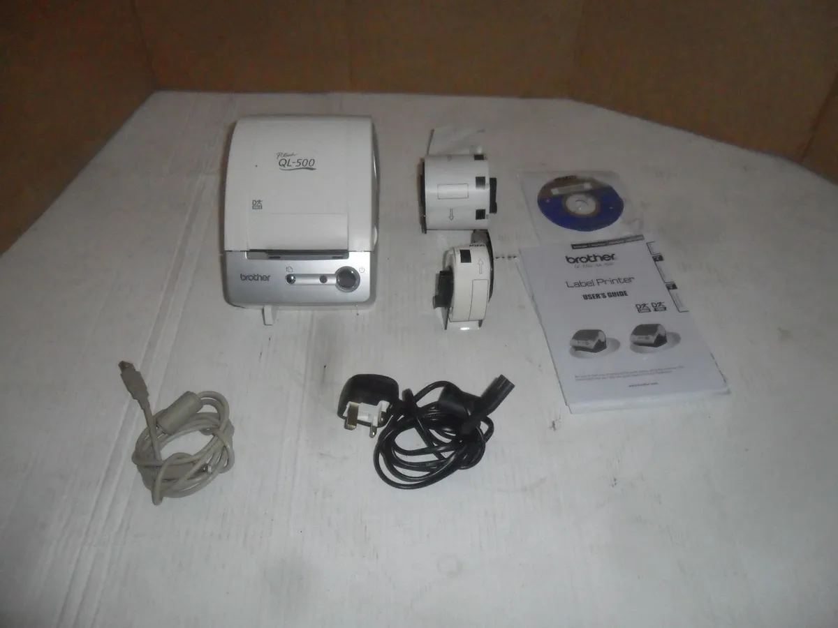 Brother QL500 High Speed Label Printer - Image 1