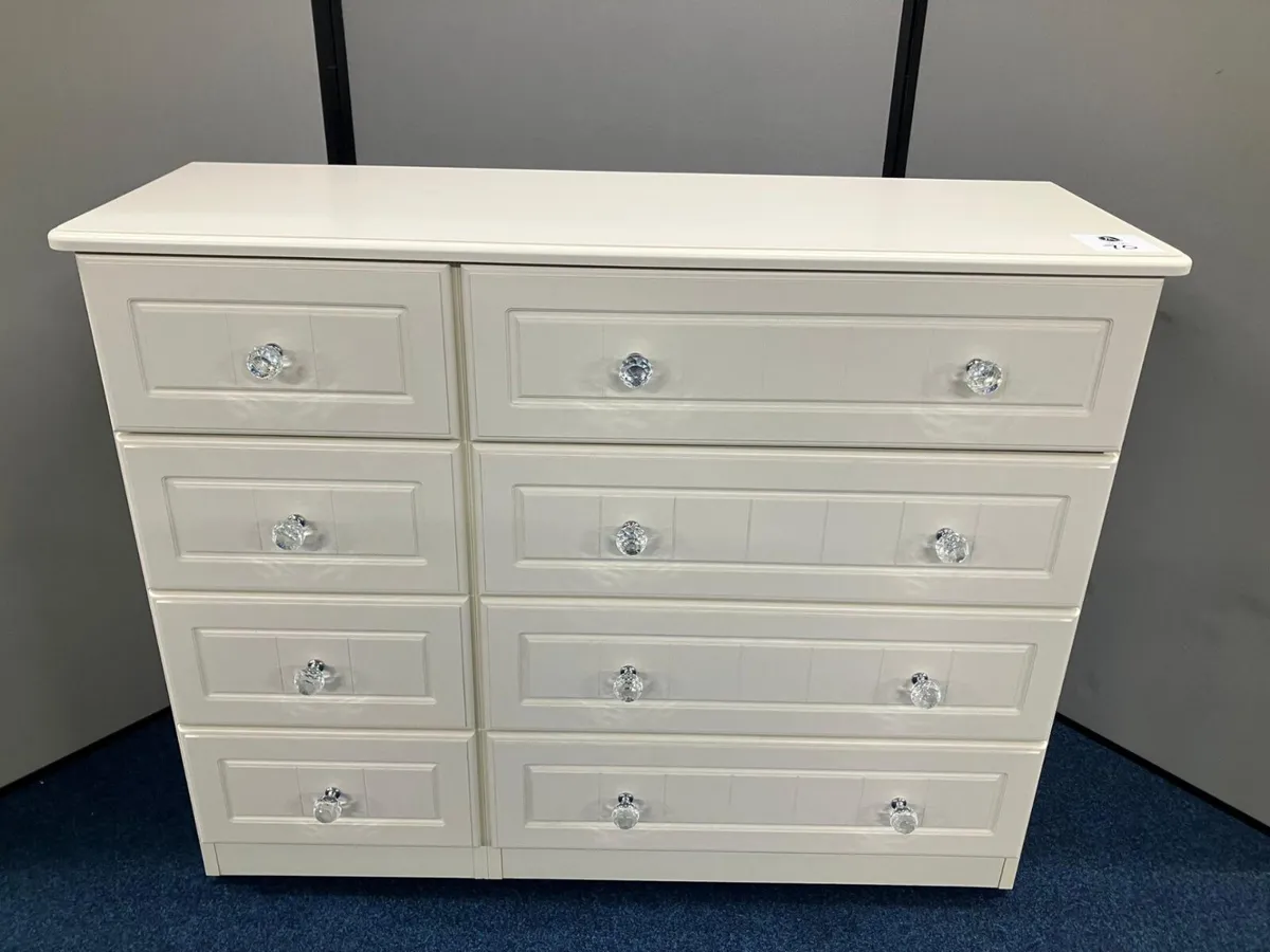 Cream Bedroom Cabinet **Online Auction** - Image 1