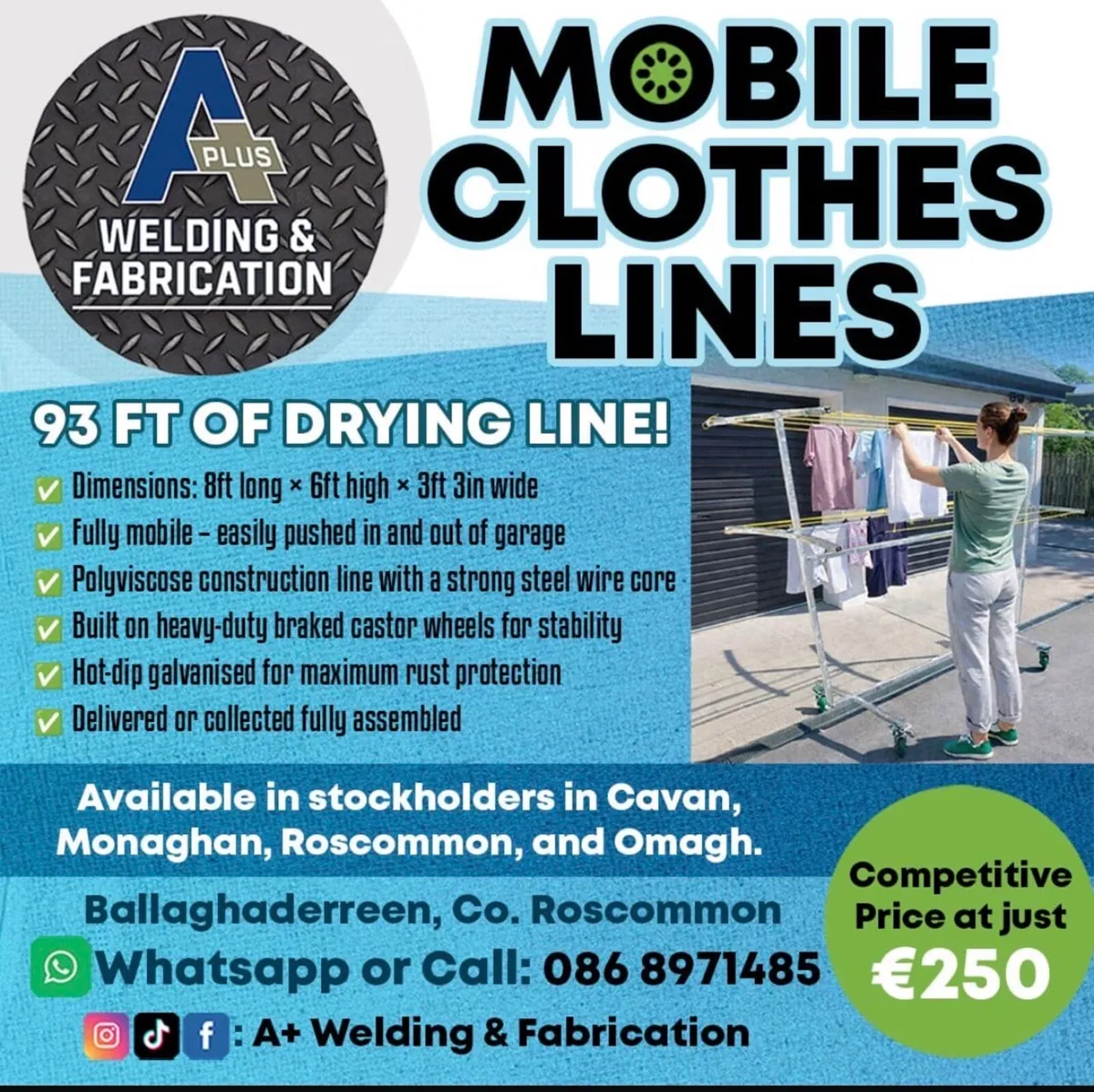 Mobile clothes lines - Image 1