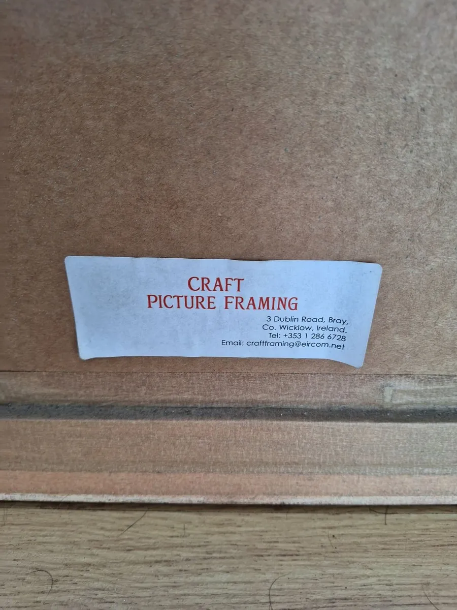 Seascape Framed Painting - Image 2