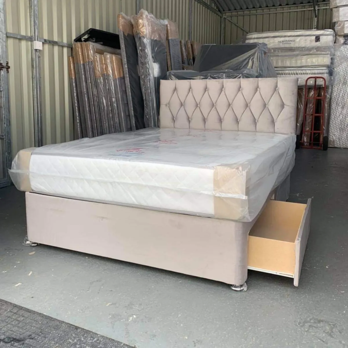 4FT Small Double Divan Beds Now In Stock - Image 2