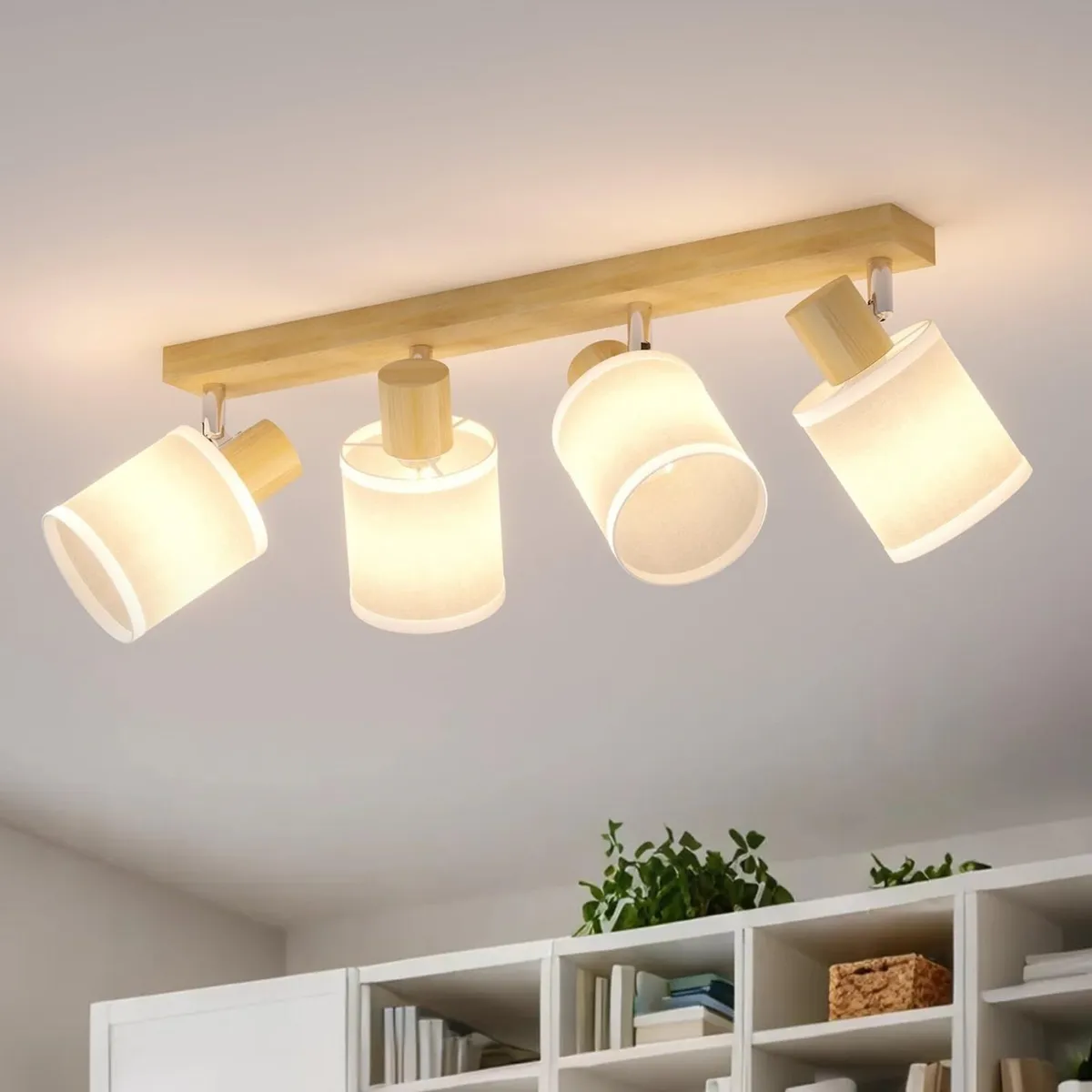 Ceiling Light Fitting 4 Way Spot Lights with E14 - Image 1