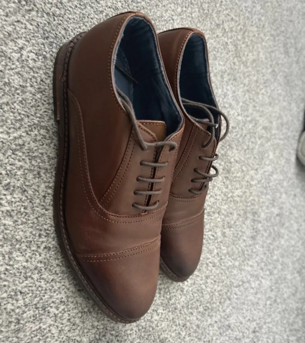 Next boys formal shoes - Image 1