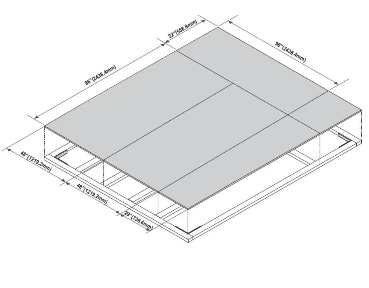 🏡 WG Alpine 10x10 Steel  Sheds – Free Floor Frame - Image 3