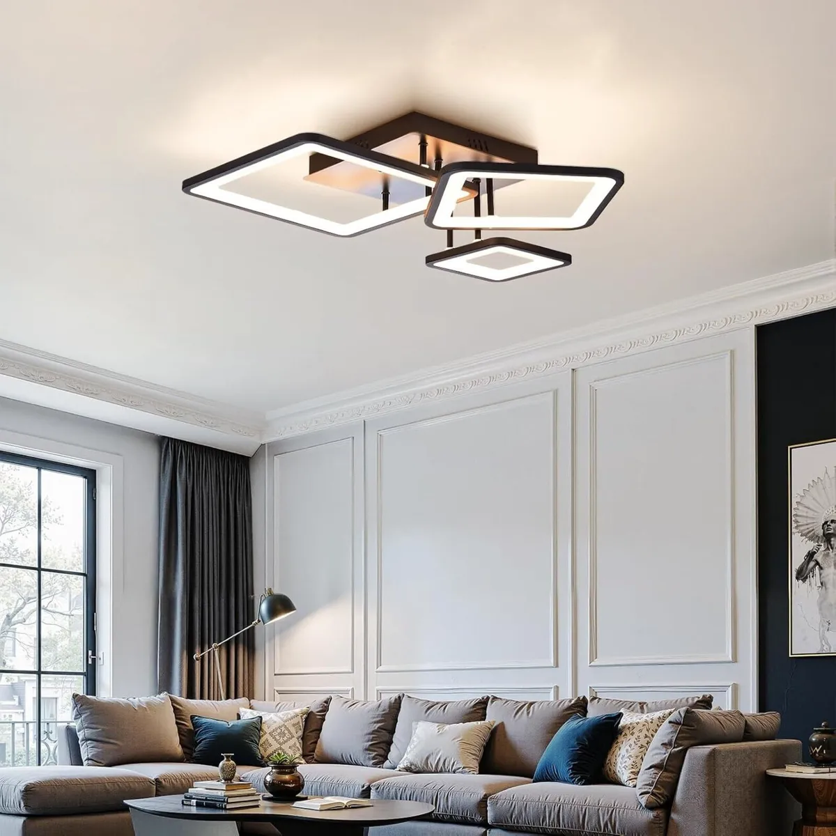 Dimmable LED Ceiling Lights 35W 3500LM Lamps with - Image 2