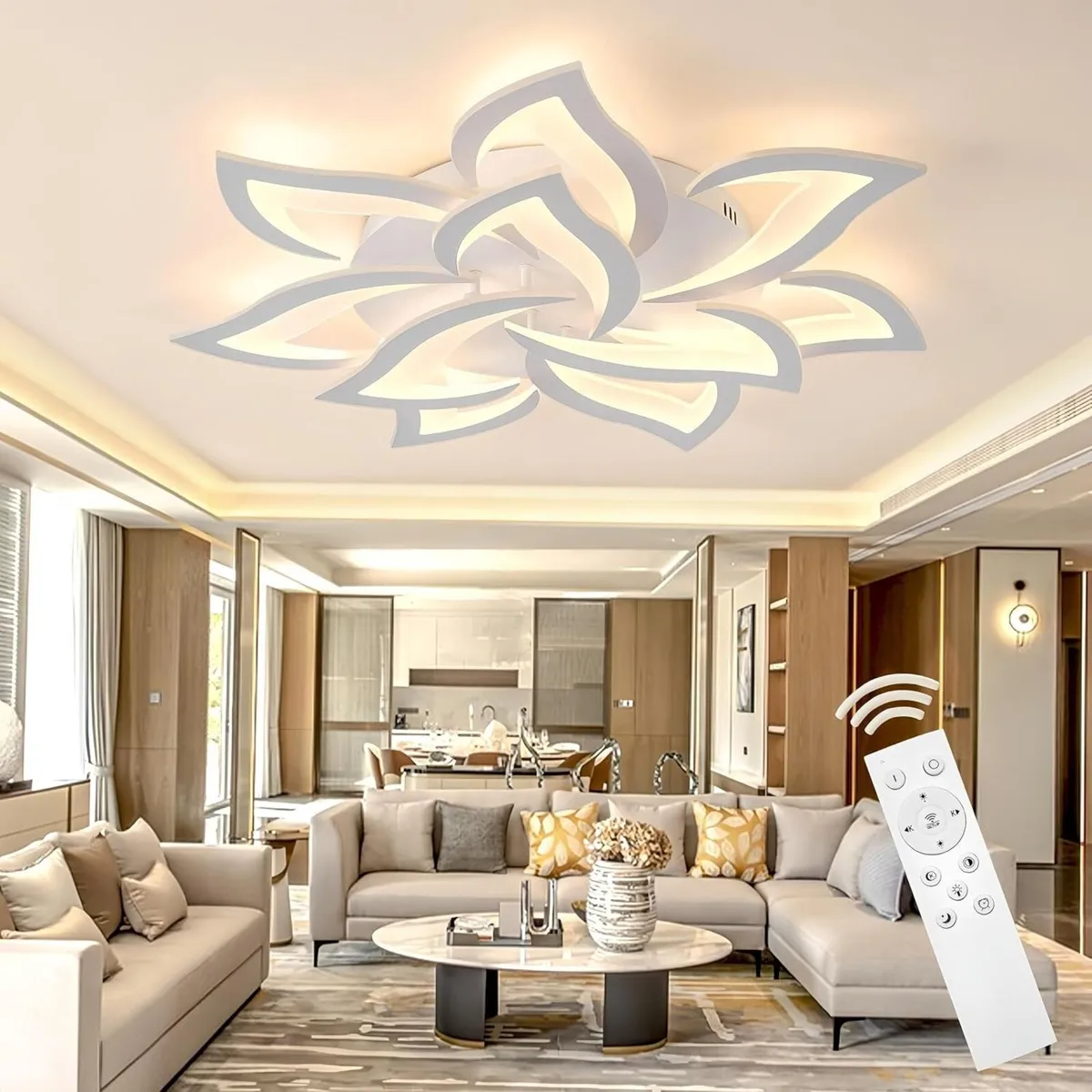 LED Ceiling Light Dimmable 80W-160W Living Room - Image 1