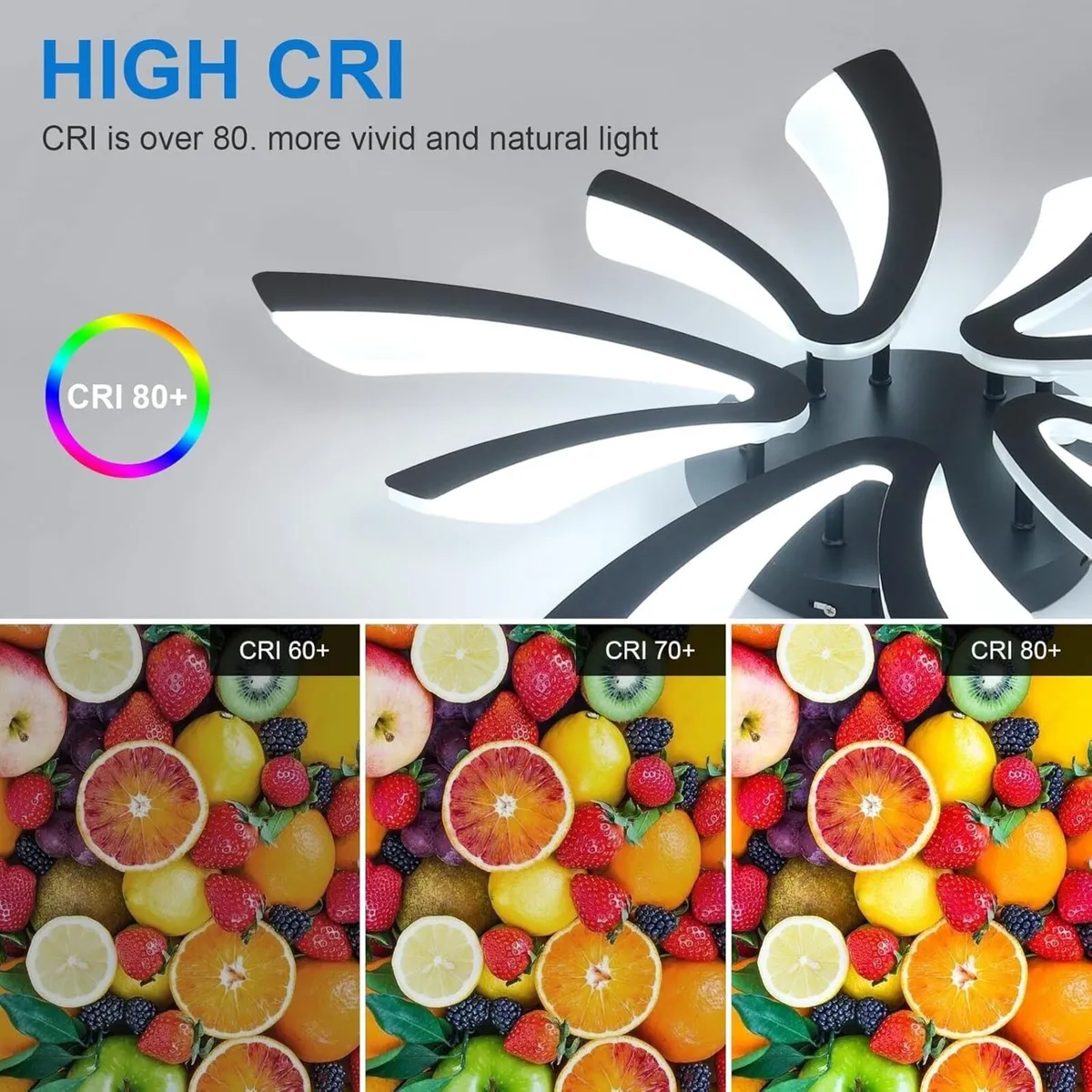 LED Ceiling Lamp Modern 50W 5625LM Light Large - Image 3