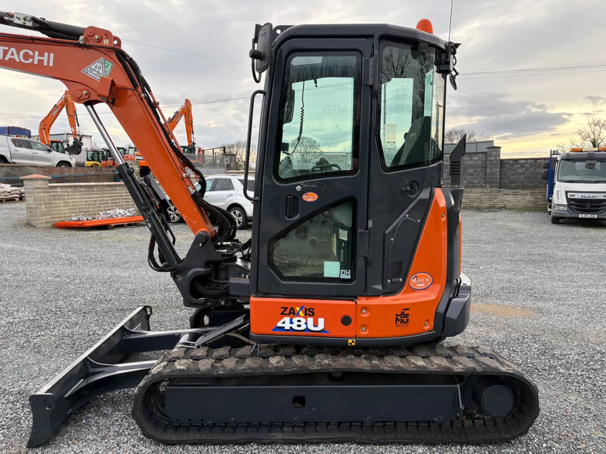 2021 July Hitachi zx48u-6 Finance Arranged - Image 2