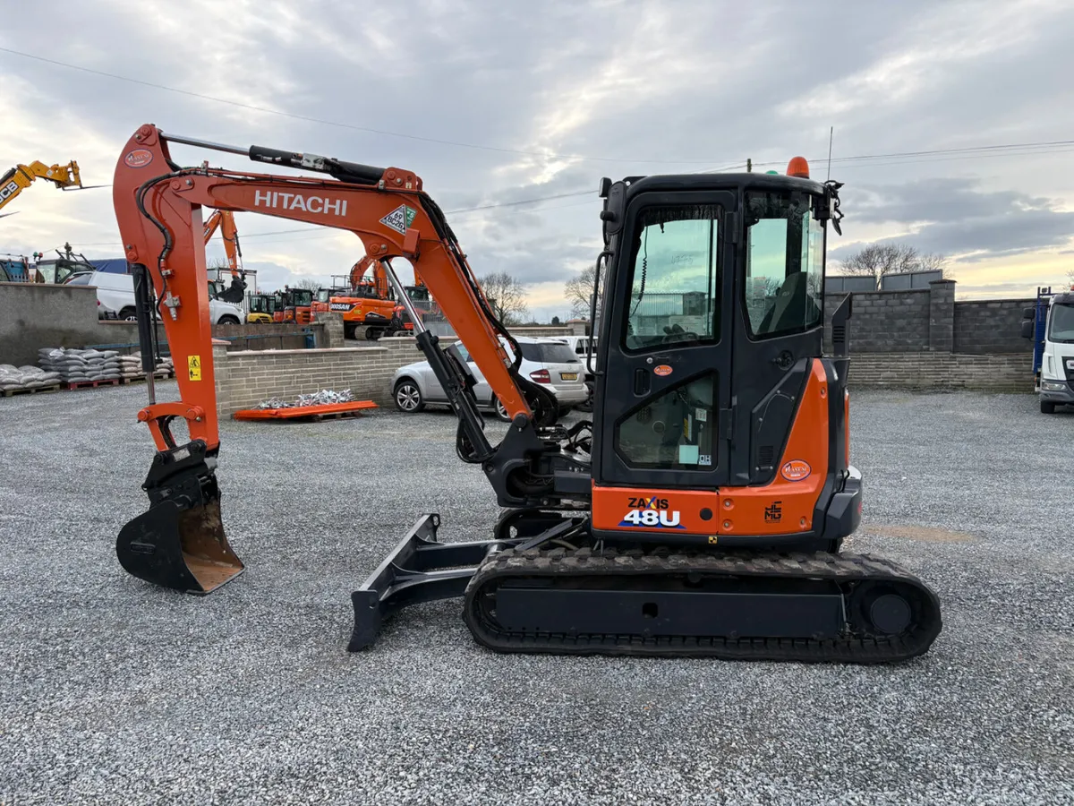 2021 July Hitachi zx48u-6 Finance Arranged - Image 1