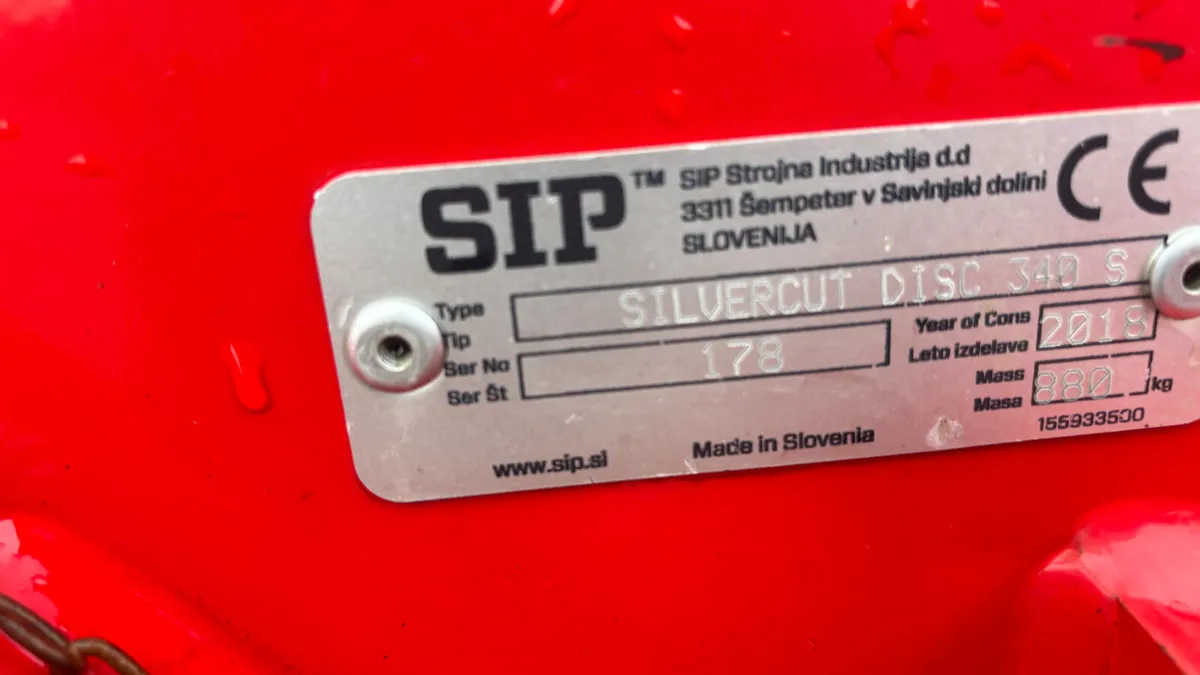 SIP 340 MOWER - Image 4