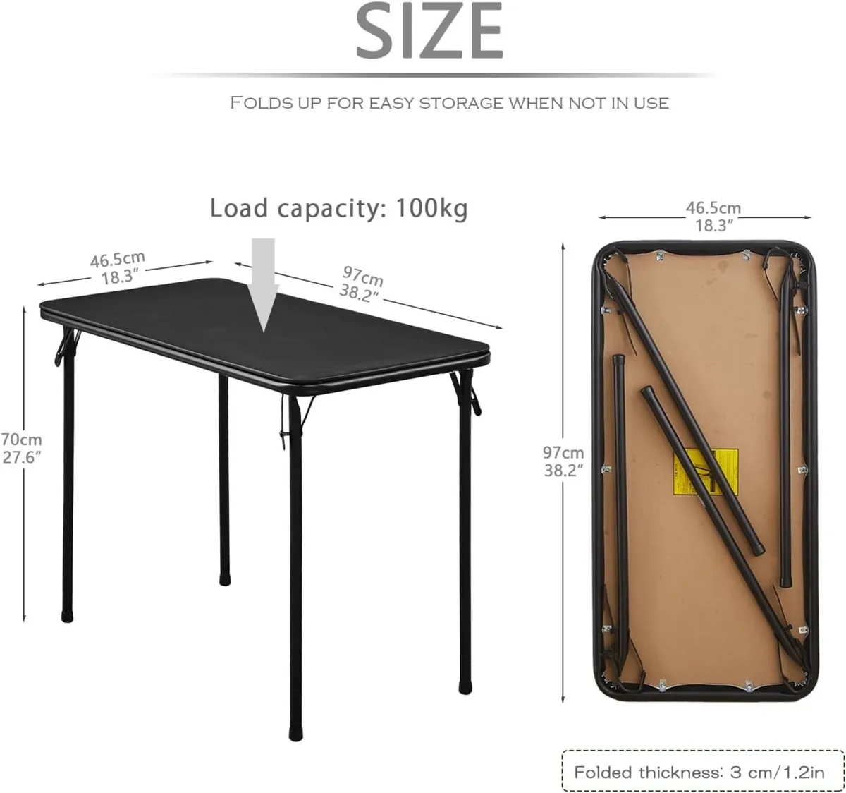 Set of Desk and Chair Computer Table/Dining Table - Image 4