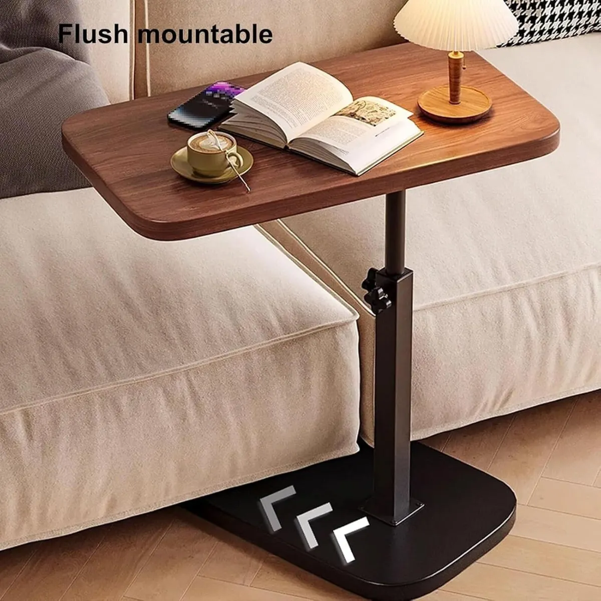 Side Table Lifting Laptop Desk: C Shaped End - Image 4