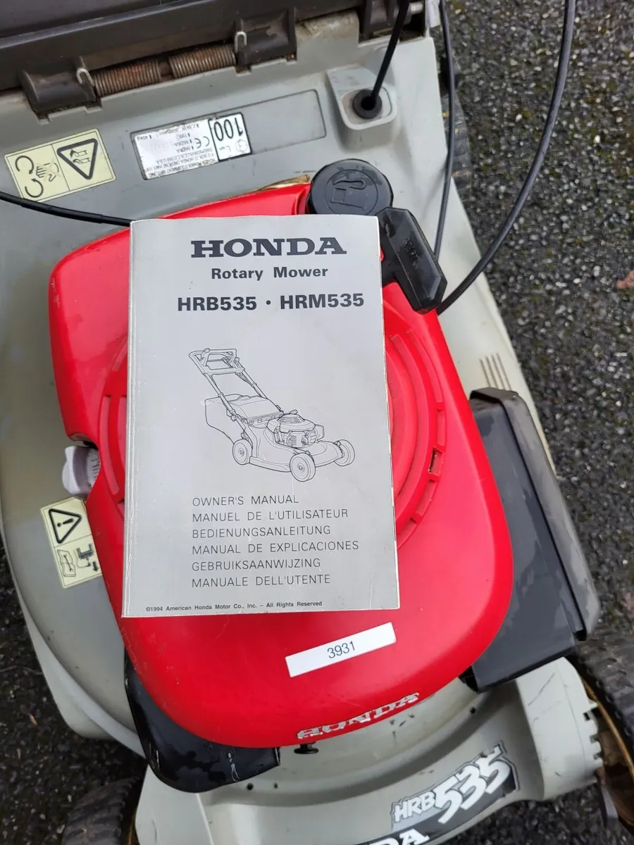 Honda HRB 535 Lawnmower - Image 3