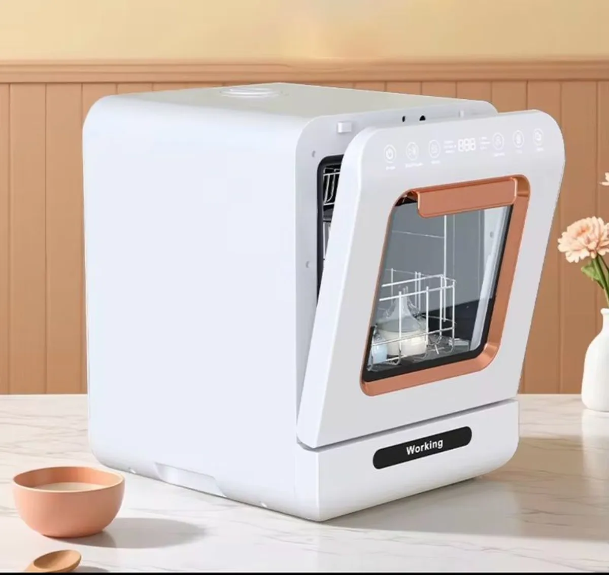 Brand New Tabletop Dishwasher with UV Sterilizer & Dryer - Image 1