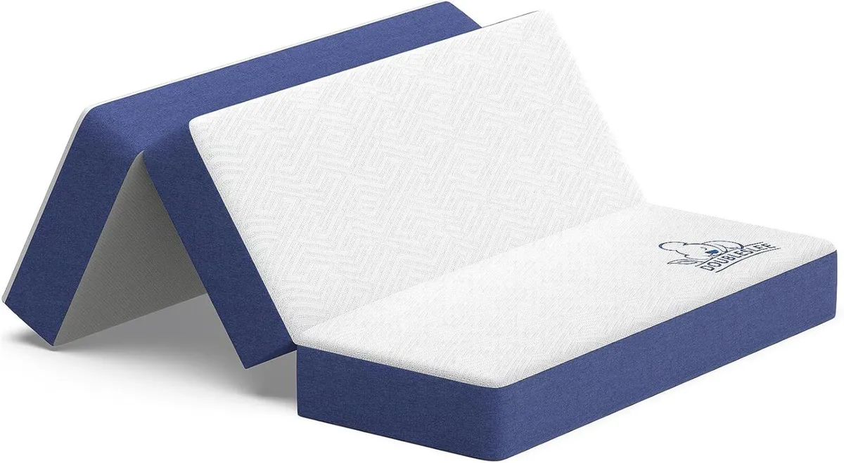 Foldable Mattress Double 4ft6 6 Inch Folding Bed - Image 1