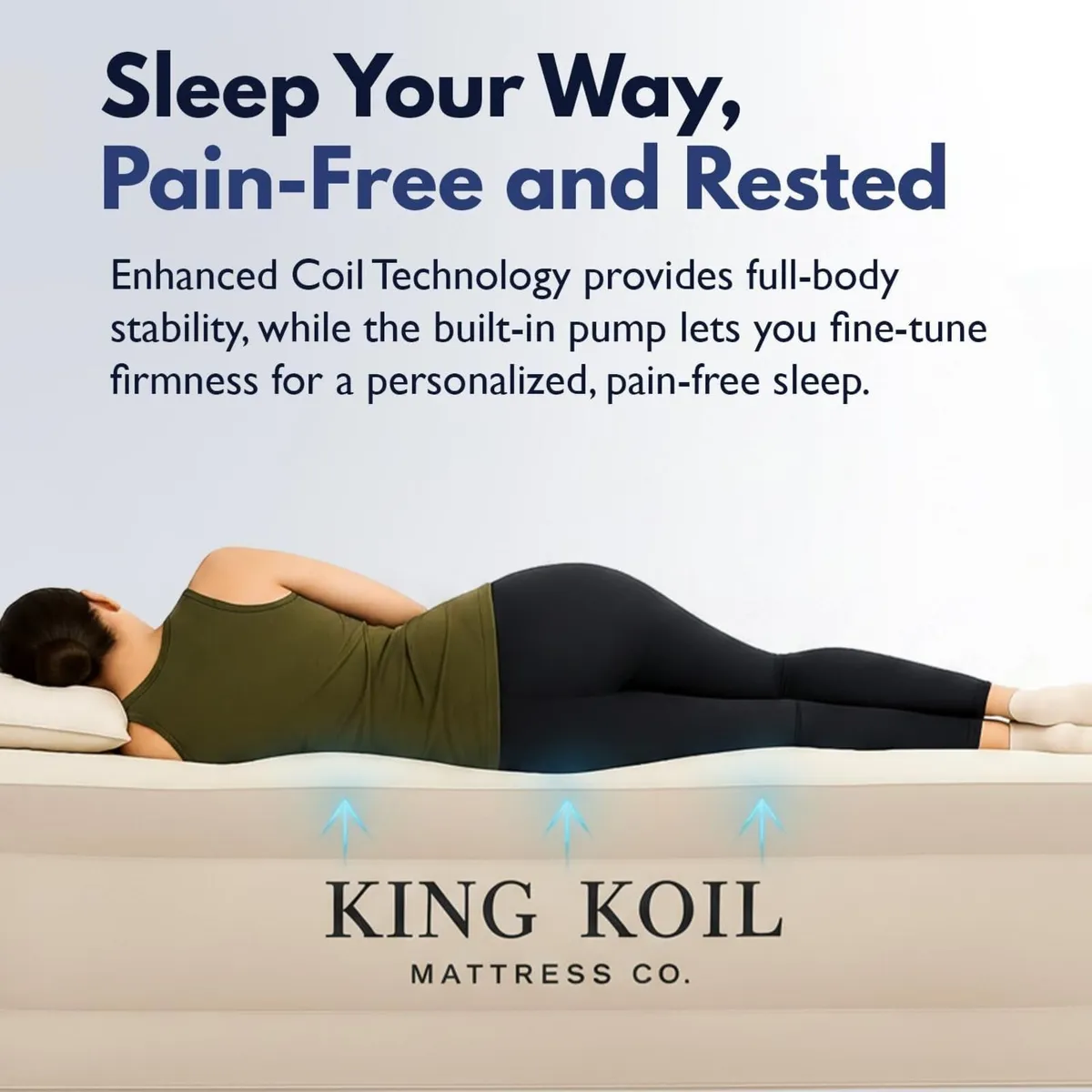 Luxury Queen Air Mattress with Built-in Pump for - Image 4