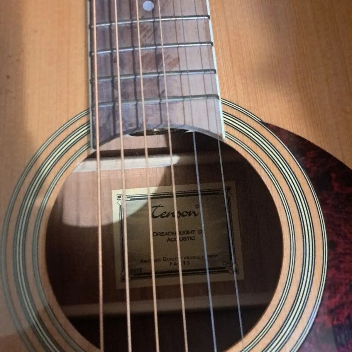 Tenson Dreadnought guitar - Image 2