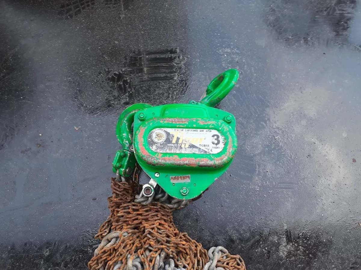 TIGER 3 TON CHAIN HOIST - Image 3
