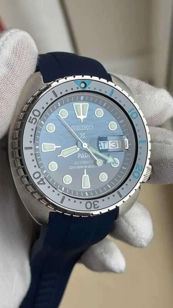 Seiko Prospex Great Blue King Turtle PADI Special Edition Diver's Watch- Brand New - Image 2