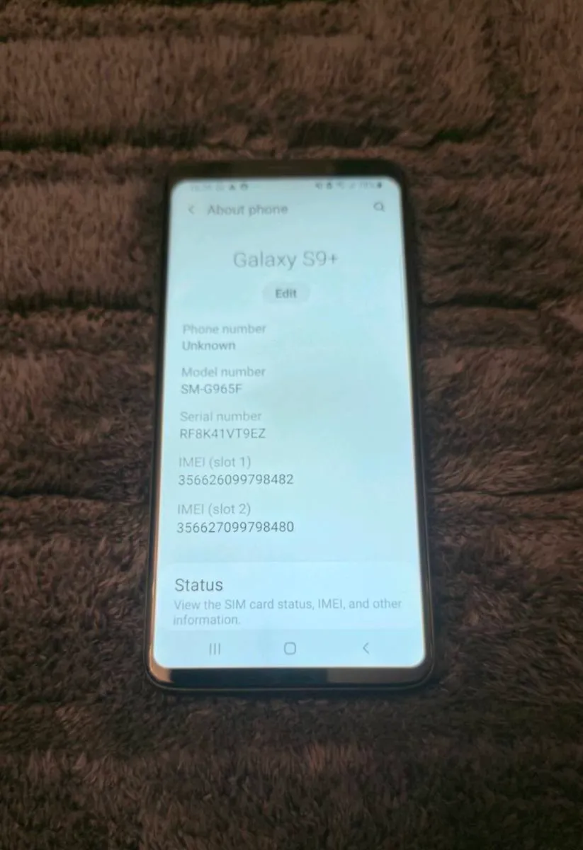 Samsung Galaxy S9+ – Like New – Tralee - Image 4