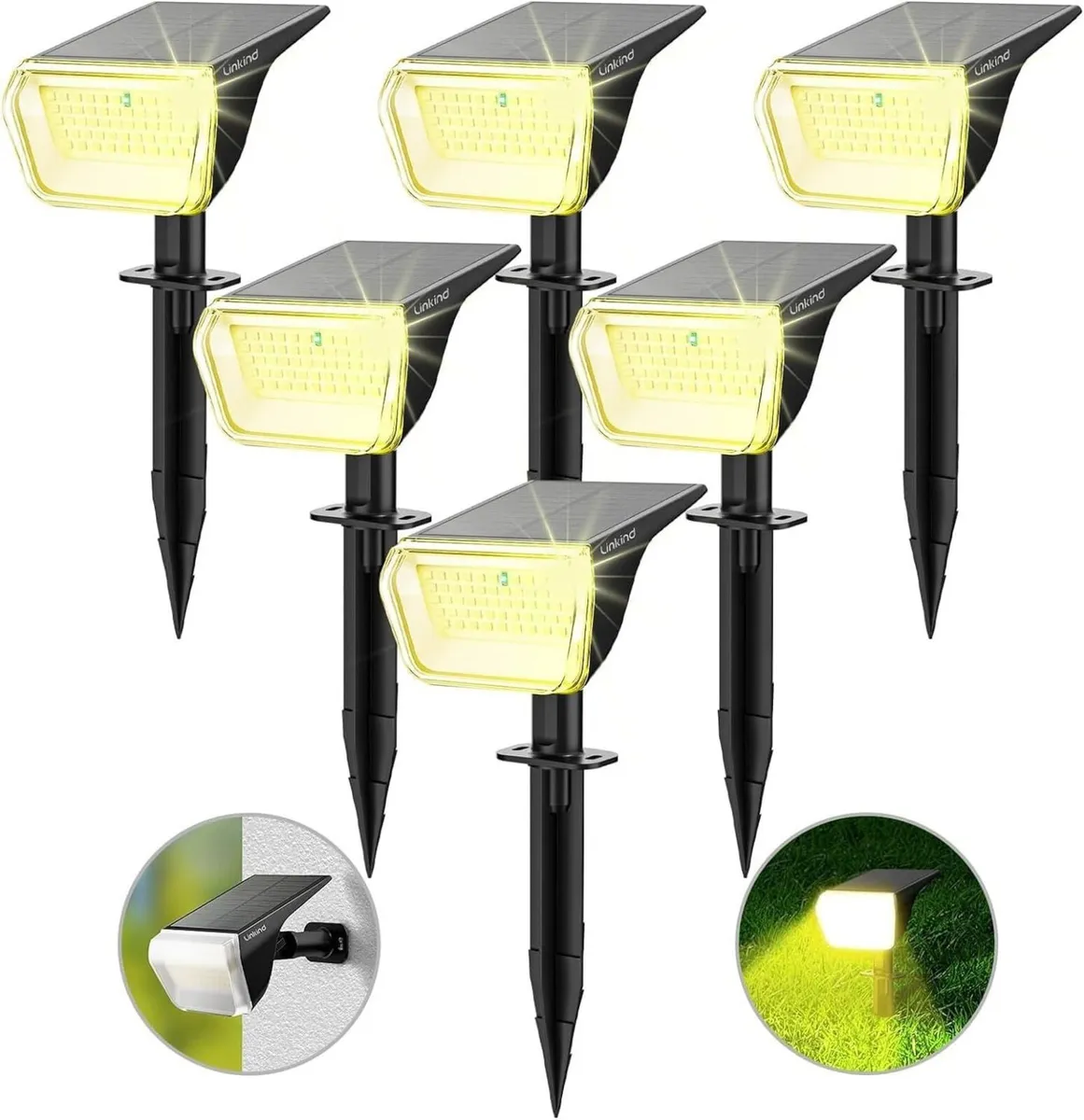 Solar Lights Outdoor Garden Extra-Long Illuminatio - Image 1