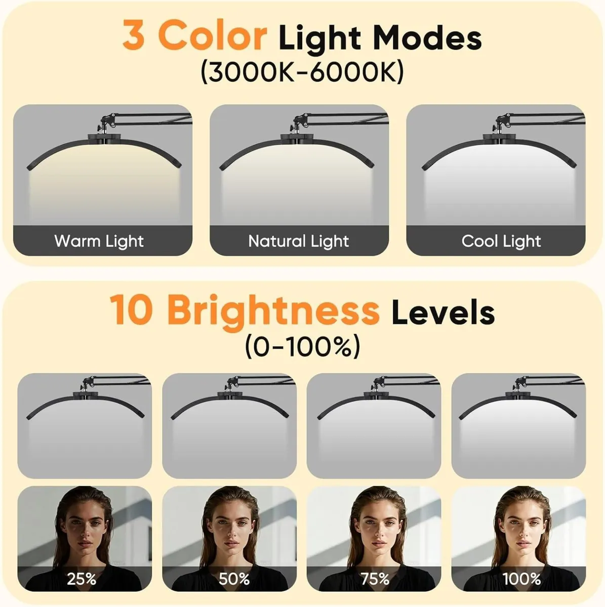 Half Moon Light Adjustable Lash for Eyelash Tech - Image 3