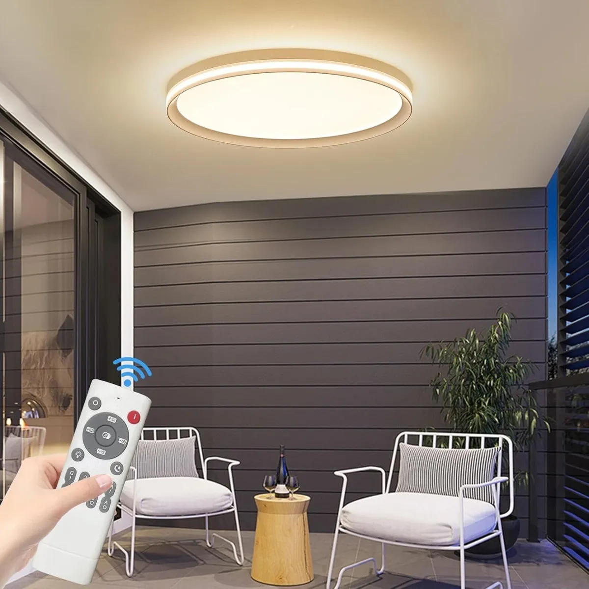 50cm Full Spectrum Ceiling Light Modern Round LED - Image 1