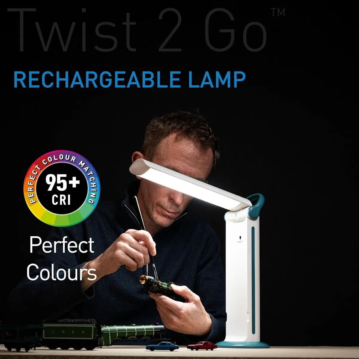Twist 2 Go™ - Rechargeable Portable Lamp with - Image 4