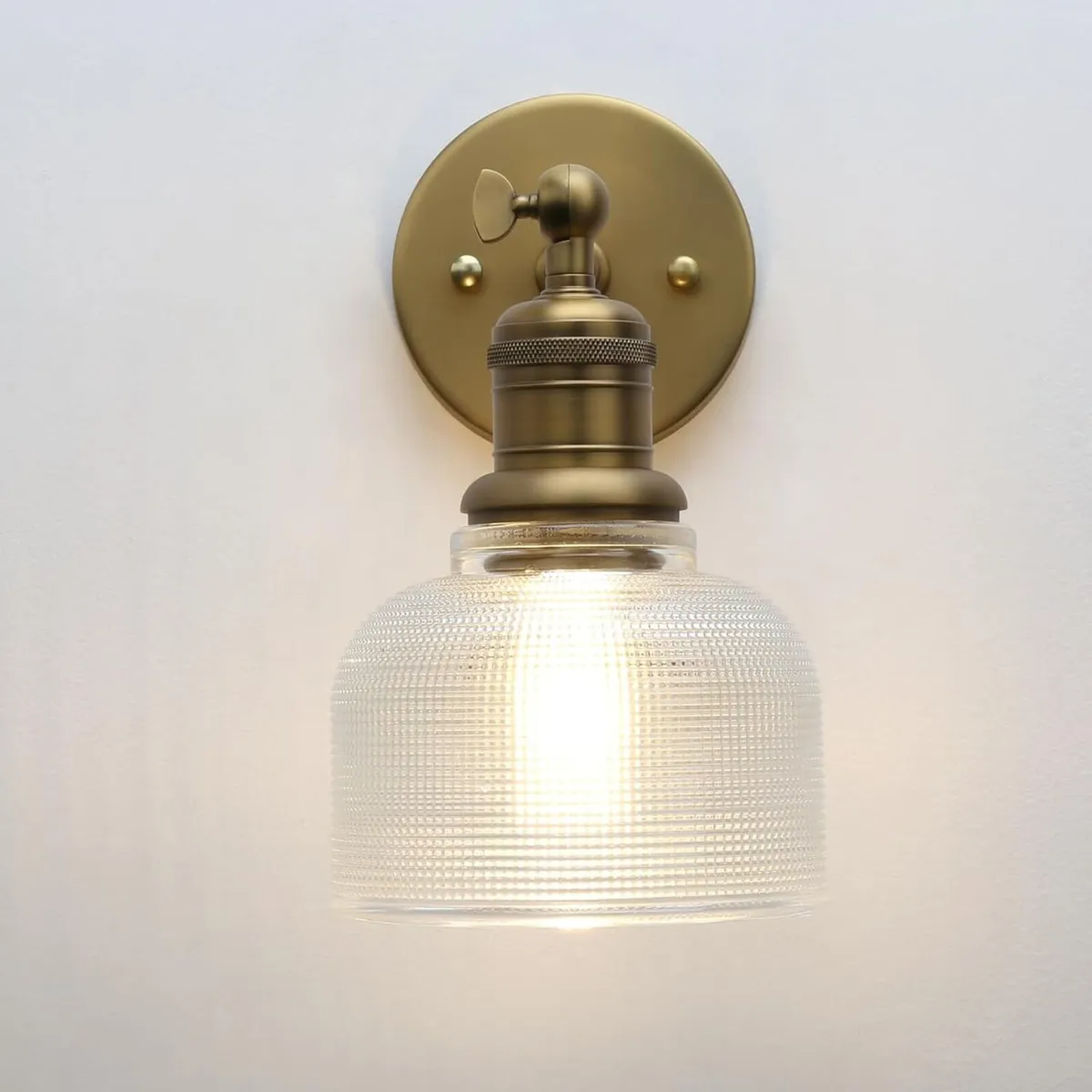 Industrial Striped Texture Glass Sconce Wall - Image 3