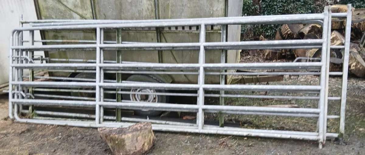 Gates, Second hand galvenize, Sheeted Doors - Image 2