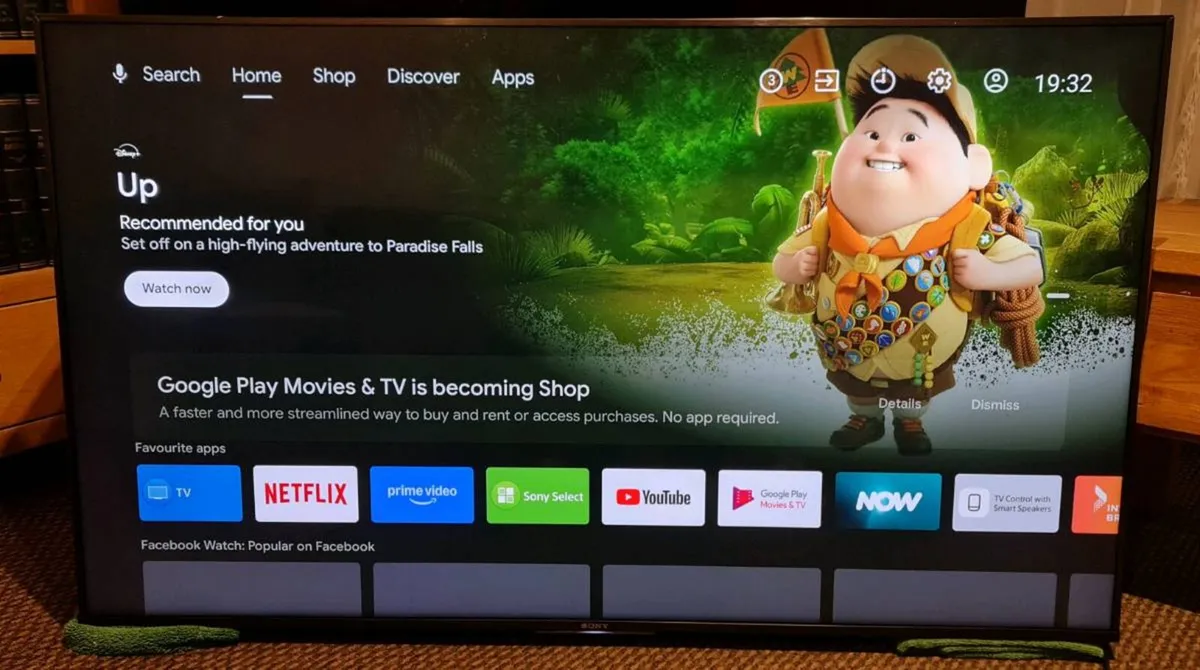 Sony 55" 4K Smart tv 2019 - Image 1