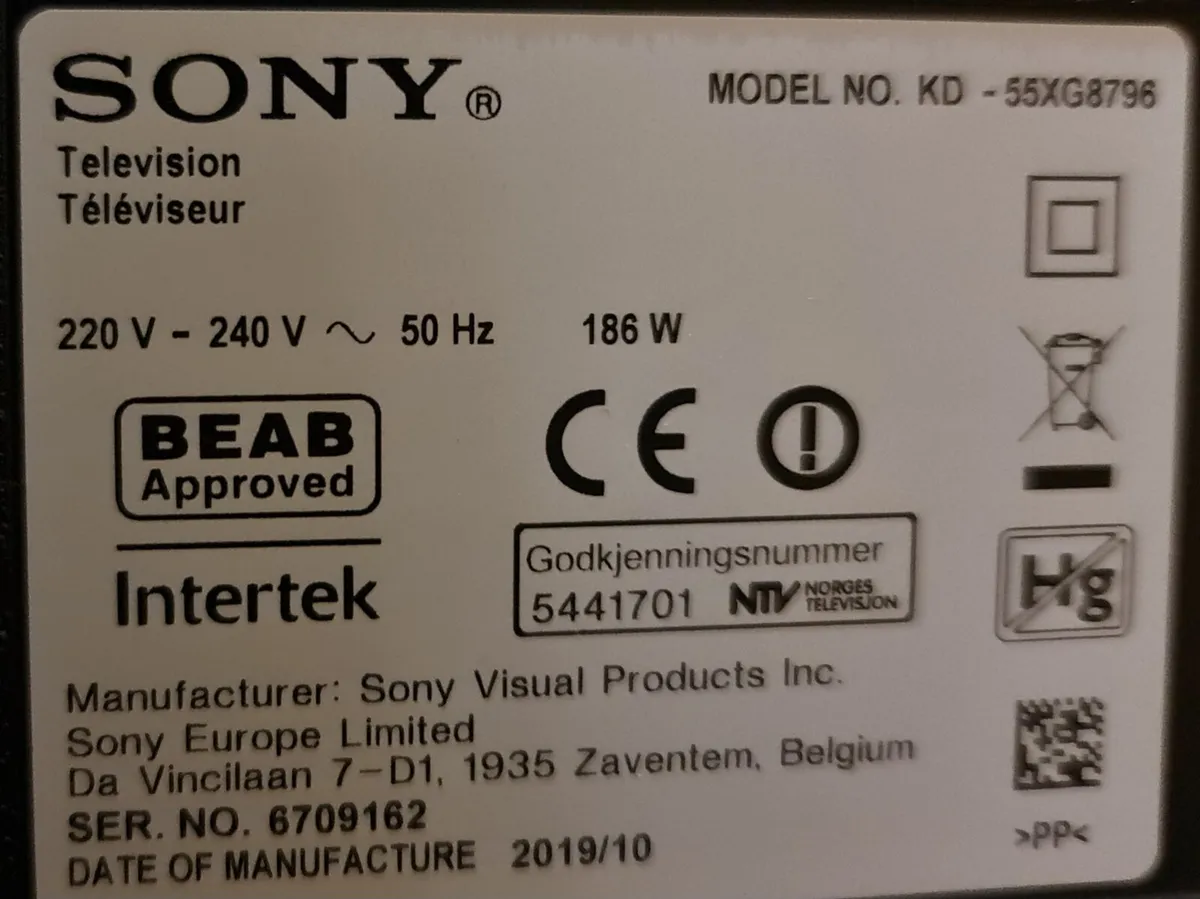 Sony 55" 4K Smart tv 2019 - Image 4
