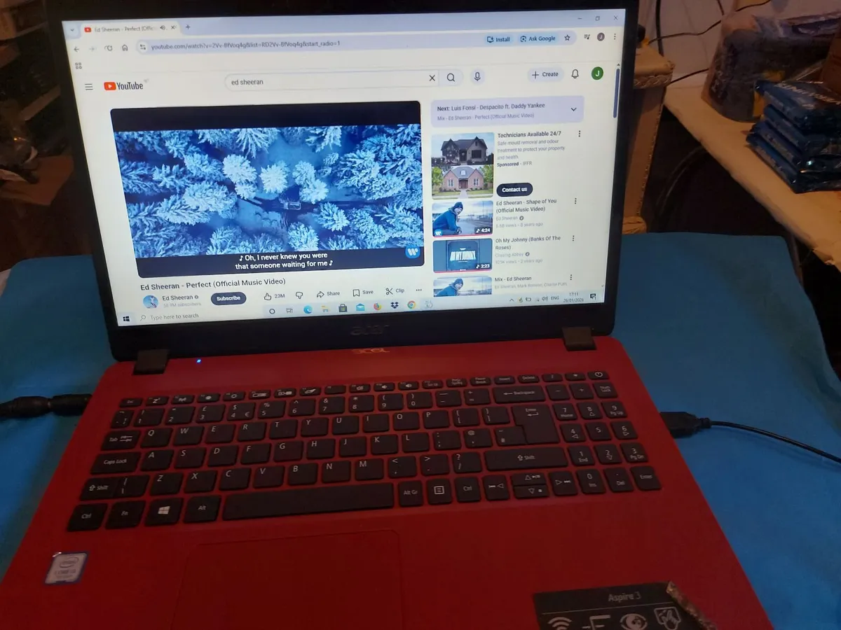 Acer Aspire 3, 12GBG Ram, 1 Terrabyte HDD, Win 10 - Image 1